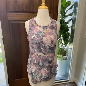 Multi Colored Workout Tank Size Small